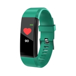 115 Plus Smart Watch Atividade Fitness Tracker tela Cor Pulseira impermeável