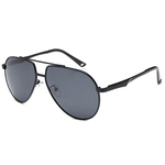 (142 milímetros) Mens óculos polarizados para condução de Aviação Sun Glasses Man rosto largo Sunglasses-homens polarizadores TAC UV400