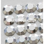 14400 moedas de prata 10SS 3mm SS10 facetada Hotfix Rhinestuds Ferro Em contas redondas de alumínio metal Art DIY (u3m-prata-100 gr)