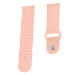 18 mil¨ªmetros de silicone Correia de pulso Band para Ticwatch c2 Smartwatch Rose vers?o do ouro