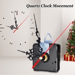 12mm Relógio de Quartzo Silencioso Mecanismo de Movimento DIY Relógio de Parede Hora Minuto Segunda Mão sem Bateria