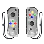 1pair sem fio do jogo Bluetooth Handle Alegria Contras Gaming Controller Gamepad Para Nintend Mudar NS Console Joycon com alça de pulso