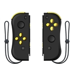 1pair sem fio do jogo Bluetooth Handle Alegria Contras Gaming Controller Gamepad Para Nintend Mudar NS Console Joycon com alça de pulso