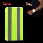 1pcs Personlity Fluorescência À Noite Correndo Pulseira Anel Do Pé Armband Segurança Aviso Luzes De Sinalização