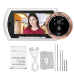 4.3inch 1.3MP HD Home Smart Video Doorbell System Door Viewer Camera Monitor Kit PIR Motion