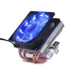 HAO 4 Copper Tubos Fans Cooler LED Ventoinha da CPU PWM Silencioso Cooler LGA / 115x / 775 / AMD 3Pin PC CPU de refrigeração do radiador Electronic multi master switcher