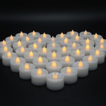 24pcs LED Tea Electric Light Lamp Candle para o feriado do aniversário de casamento Decor Prop