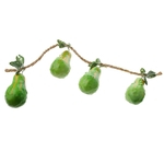 4pcs / String Artificial Green Pumpkin Fotografia Prop Home Restaurant Decor