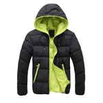 2XL Casaco Nylon jaqueta com Capuz Sobretudo Parka Impermeável