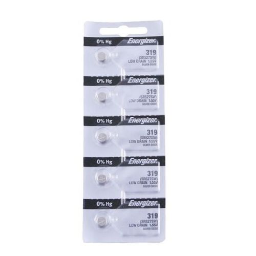 5 Baterias Energizer 319 Sr 527 Sw Bateria Original Relógio