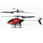 3.5 Canal helicóptero de controle remoto com giroscópio e leve anti-choque RC Brinquedo do helicóptero por crianças Vermelho