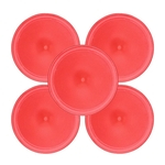 5Pcs 64mm Mini Air Hockey Round Pucks Crianças Table Mallet Games Party Toy