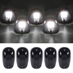 5x Branco Fumado LEVOU Cab Teto Top Marker Correndo Luz Caminhão SUV Pickup Off Road