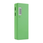 5x18650 Portable Battery Bank Shell Case Dual USB Powerbank Box W/ Flashlight TH
