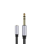 6,5 Milímetros Masculino Para 3.5mm Feminino Áudio Aux Gravação Cabo Headset Microfone Guitarra Adaptador Banhado A Ouro 6.5 / 3.5mm Converter Aux Cabo