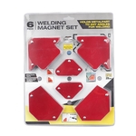 6 Pcs / Set Triângulo Welding Posicionador Magnético Fixo Tools Ângulo Solda Locator Sem Detector De Soldadura Acessórios
