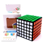 6x6x6 Magic Cube Cérebro Teaser de Puzzle Cube Sticker velocidade Cube presente inteligência Brinquedos para Todas as Idades