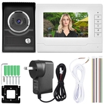 7 Inch HD Rainproof Monitor Door Phone IR Camera Remote Unlock Intercom Doorbell