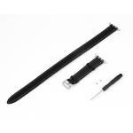 38MM moda Duplo Couro C¨ªrculo substitui??o Leather Watch Strap Belt