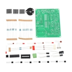 9V-12V DIY Kit de relógio eletrônico digital LED Suite DIY Seis 6 bits Peças e componentes eletrônicos Kit eletrônico AT89C2051