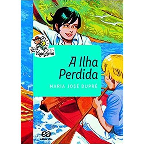 A ilha perdida - Ed. Ática