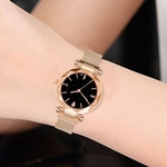 Womens Ladies Watch Stainless Steel Rose Gold Watches Quartz Wrist Watch