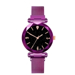 A?o inoxid¨¢vel Womens Ladies Watch Rosa de Ouro Rel¨®gios rel¨®gio de pulso de quartzo