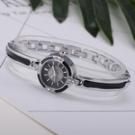 A?o Lvpai Women Watch cristal bracelete de diamantes inoxid¨¢vel de pulso de quartzo C