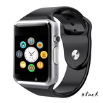 A1 Relógio De Pulso Bluetooth Smart Watch Esporte Pedômetro Com Câmera Sim