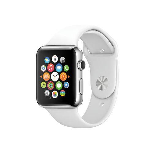 A1 Relógio Inteligente Smart Watch Bluetooth Chip Android S7 Branco