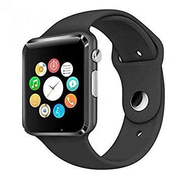 A1 Relógio Inteligente Smart Watch Bluetooth Chip Android S7 Preto