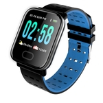 A6 à prova d'água IP67 Pulseira Inteligente Men's Fitness Sport Tracker Freqüência Cardíaca