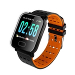 A6 IP67 impermeável relógio inteligente Heart Rate Monitor bracelete pulseira para Android iOS