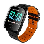 A6 new smart watch heart rate blood pressure blood oxygen monitoring sports Bluetooth large touch screen bracelet