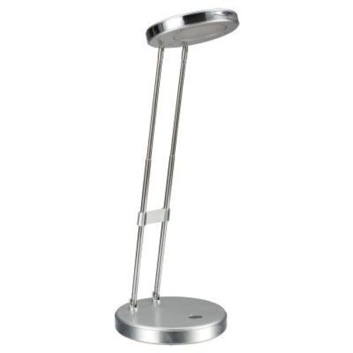 Abajur Luminária de Mesa em Alumínio Cromada Led 3W 34cm HB726 Bella