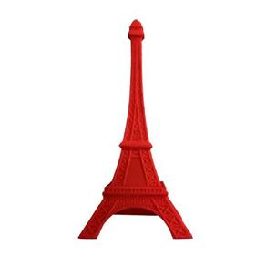 Abajur Luminária Torre Eiffel Usare - Vermelho - Bivolt