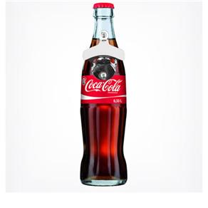 Abridor de Garrafas de Parede Coca-Cola - PRETO