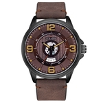 Aço inoxidável homens relógio de quartzo Outdoor Sports Waterproof Pulseira Calendário Decoração de pulso Estilo Casual para o marido namorado