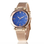 Aço inoxidável mulheres moda quartzo relógio de pulso Strap Buckle e Watchcase Assista