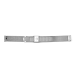 Aço qualidade Magnetic sucção inoxidável relógio de pulso Strap Band para Huawei B2 (15 milímetros Silver)