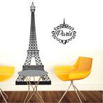 Adesivo de Parede e Porta - Paris Torre Eiffel