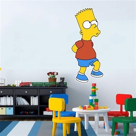 Adesivo de Parede Infantil Bart