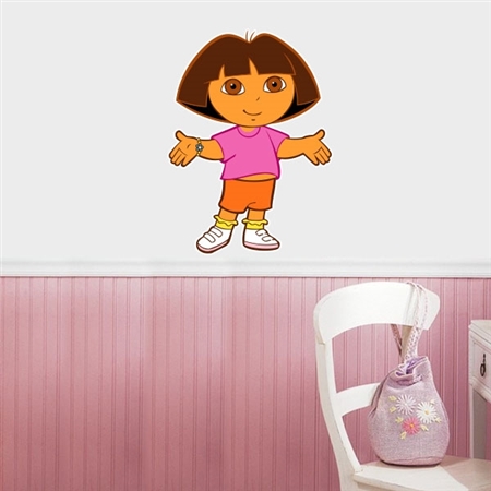 Adesivo de Parede Infantil Dora Aventureira