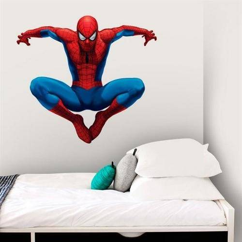 Tamanhos, Medidas e Dimensões do produto Adesivo de Parede Infantil Homem Aranha Mod. 3