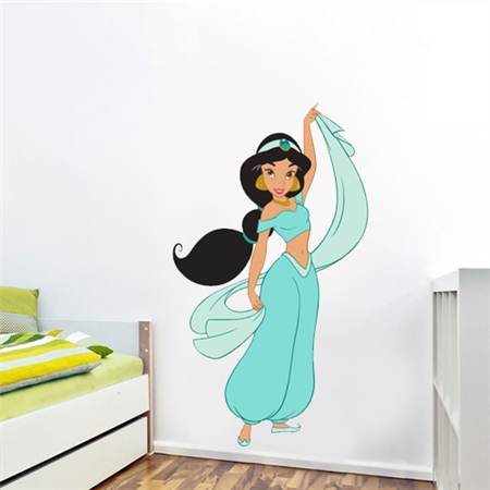 Adesivo de Parede Infantil Princesa Jasmine