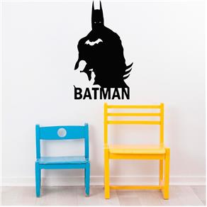 Adesivo Decorativo de Parede - Cinema - Batman - Vermelho