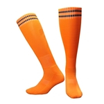 Adulto Fina Futebol Socks Futebol Acima do joelho Plain longas meias meias Sports Baseball Sobre Joelho Sock