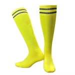 Adulto Fina Futebol Socks Futebol Acima do joelho Plain longas meias meias Sports Baseball Sobre Joelho Sock