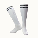 Adulto Fina Futebol Socks Futebol Acima do joelho Plain longas meias meias Sports Baseball Sobre Joelho Sock