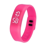 Adjustable LED Watch Sports Digital-watch Silicone Wrist Watch Gifts for Man Woman